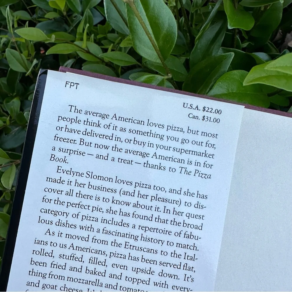 Vintage 80s The Pizza Book Everything There Is To Know | Hardcover, 200 Recipes